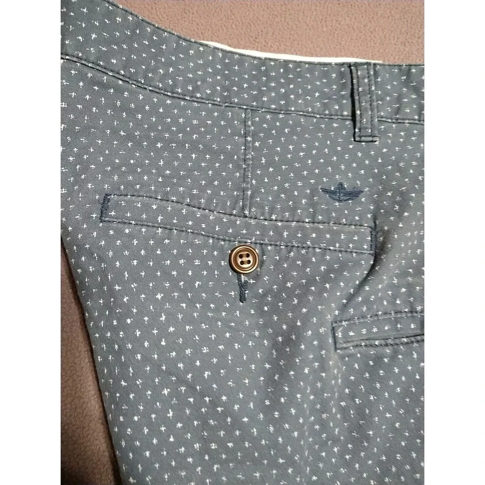 Dockers Chino Shorts Men 38‎ Blue Preppy College Work Date Night Classic City